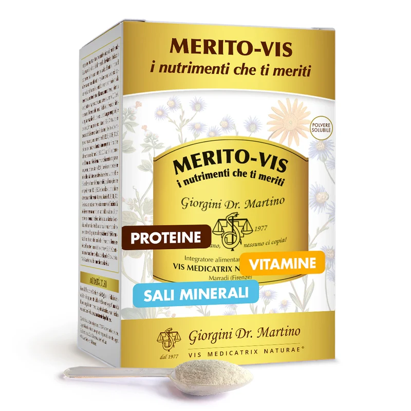 Dr Giorgini Merito-Vis Polvere Solubile 500g — Integratore