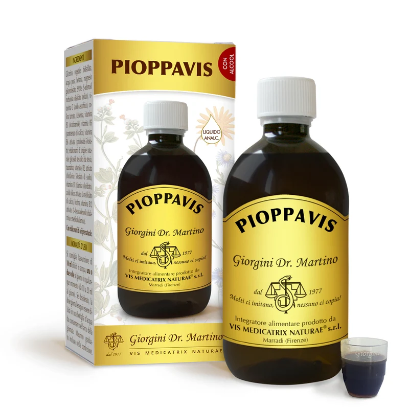 Dr Giorgini Pioppavis Liquido Alcoolico 500ml — Integratore