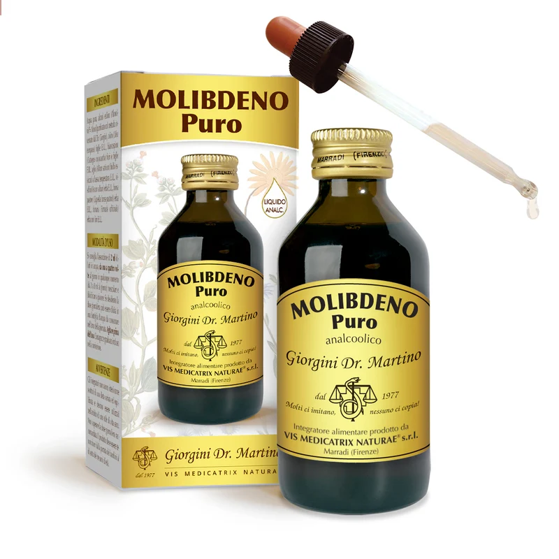 Dr Giorgini Molibdeno Puro Liquido Analcoolico 100ml — Integratore