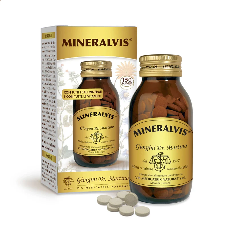 Dr Giorgini Mineralvis 90g Pastiglie 600mg — Integratore