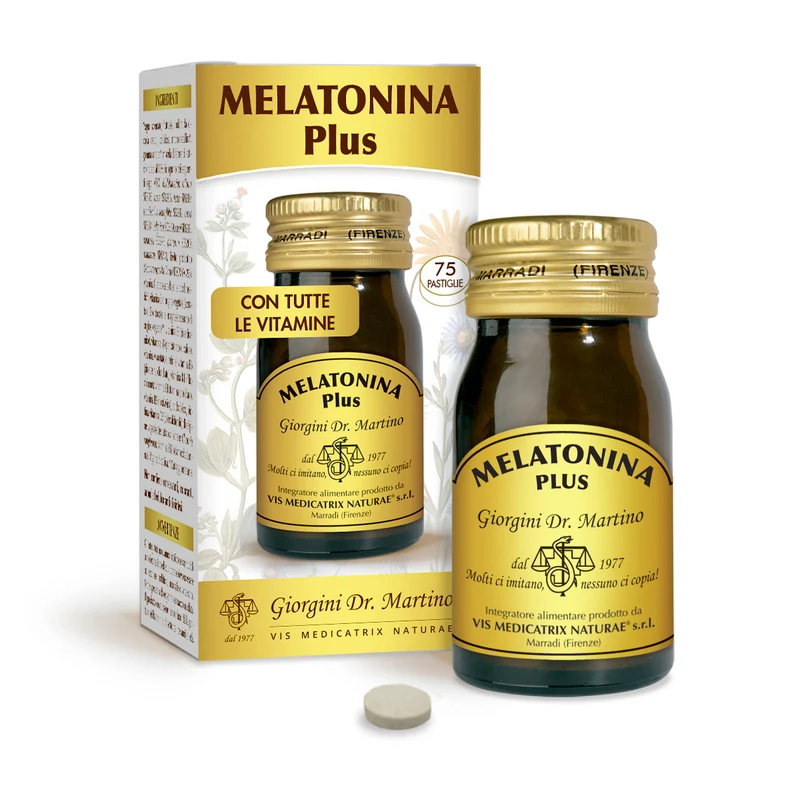Dr Giorgini Melatonina Plus 30g Pastiglie 400mg — Integratore