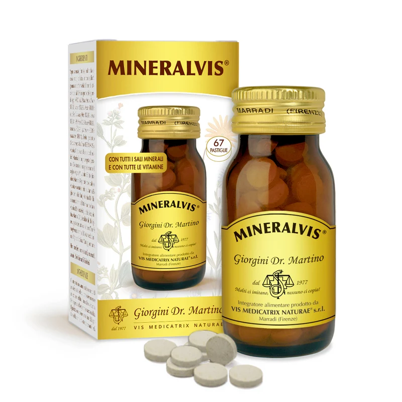 Dr Giorgini Mineralvis 40g Pastiglie 600mg — Integratore