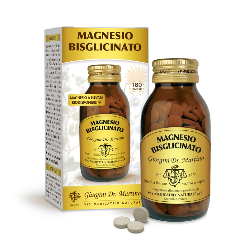 Dr Giorgini Magnesio Bisglicinato 500 mg 90 g — Integratore in Pastiglie