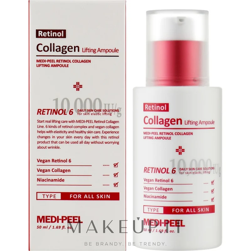 Medi-Peel Retinolo Collagene Lifting Fiala Rassodante 50ml — Siero