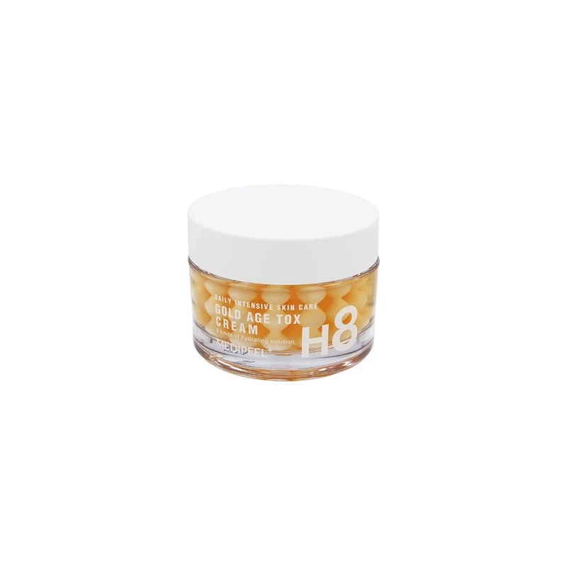 Medi-Peel Gold Age Tox Crema Capsule Anti-Rughe con Seta Dorata 50ml — Crema
