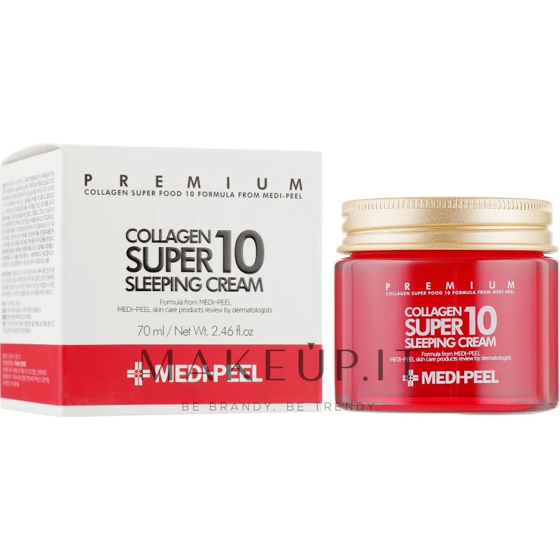 Medi-Peel Collagene Super10 Sleeping Crema Notte Anti-Rughe 70ml — Crema notte