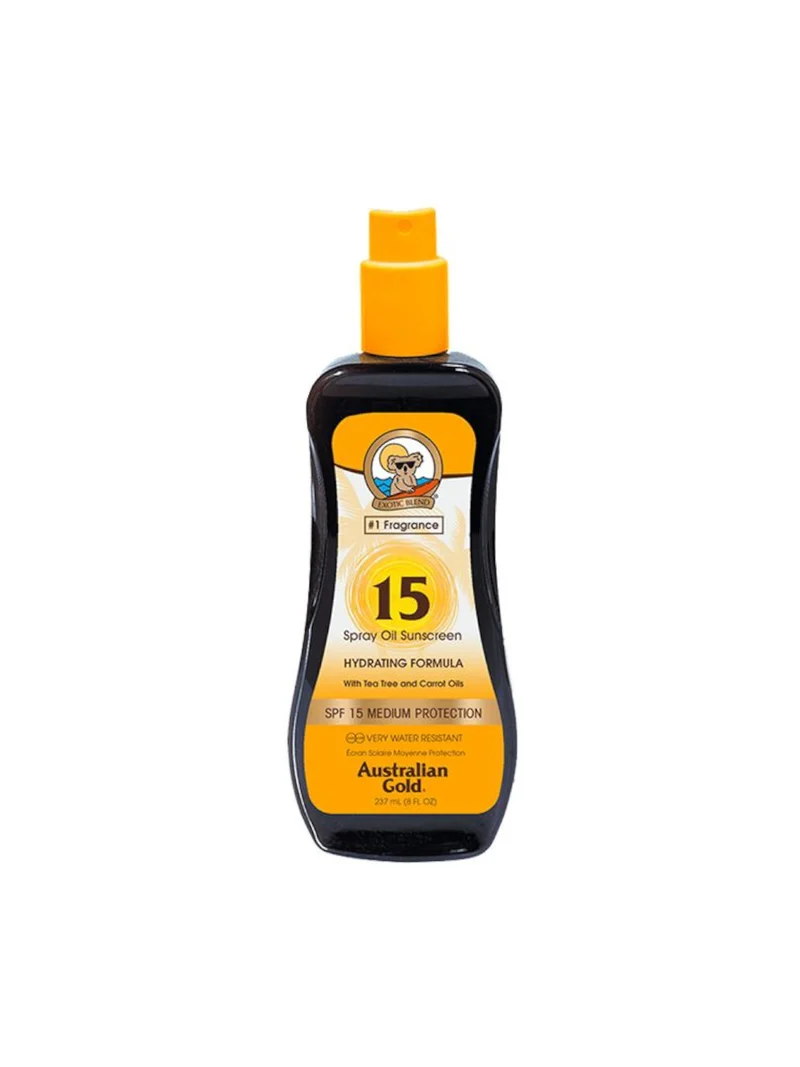 Spray Oil Sunscreen con Olio di Carota Spf 15