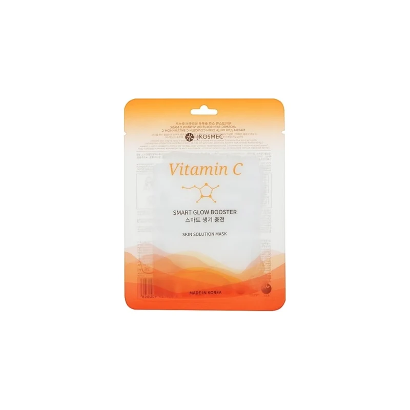 Jkosmec Skin Solution Vitamina C Maschera in Tessuto Illuminante 25ml — Maschera in tessuto