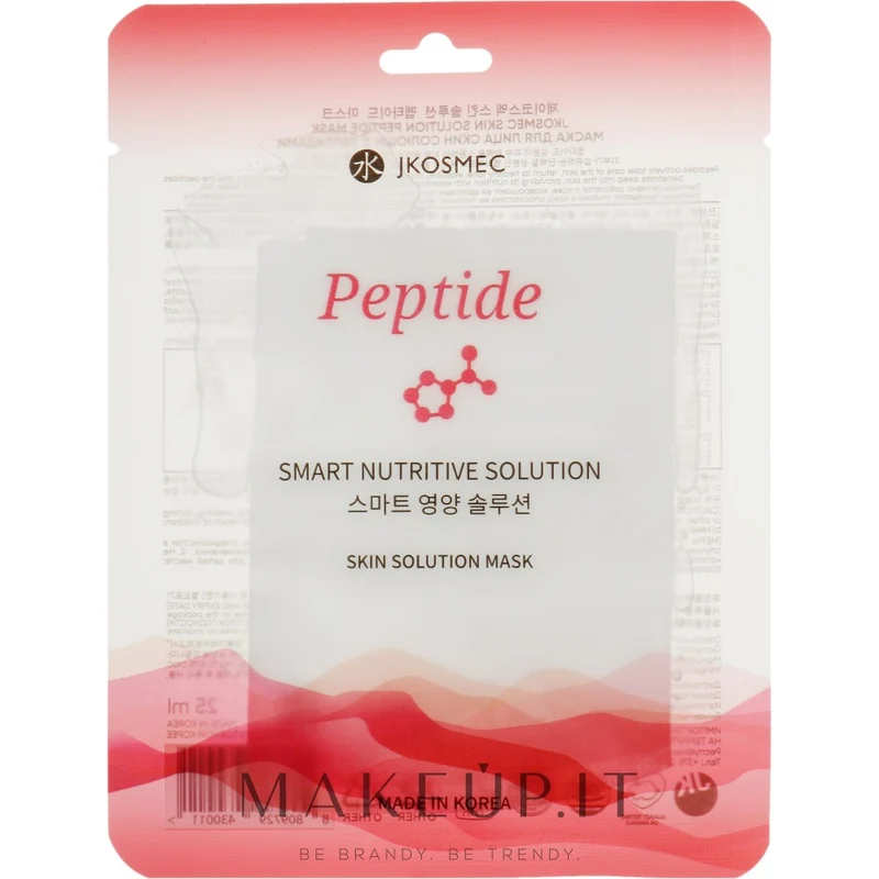 Jkosmec Skin Solution Peptidi Maschera in Tessuto 25ml — Maschera in tessuto