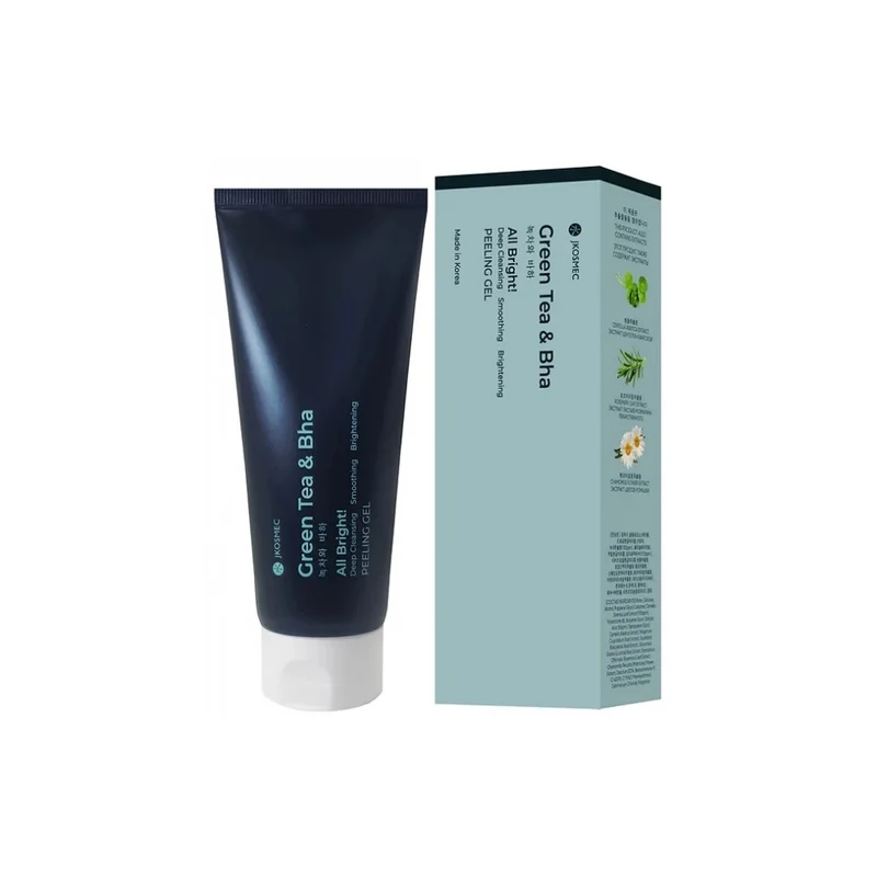 Jkosmec All Bright Green Tea BHA Gel Peeling 180ml — Gel peeling