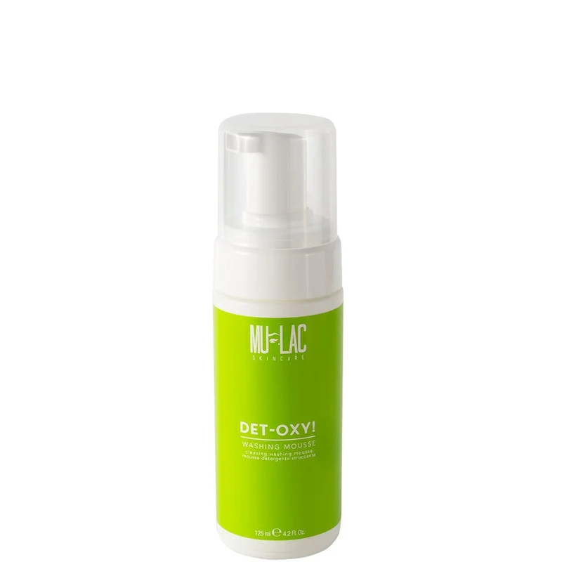 Mulac DET-OXY! Washing Mousse Mousse Detergente Struccante