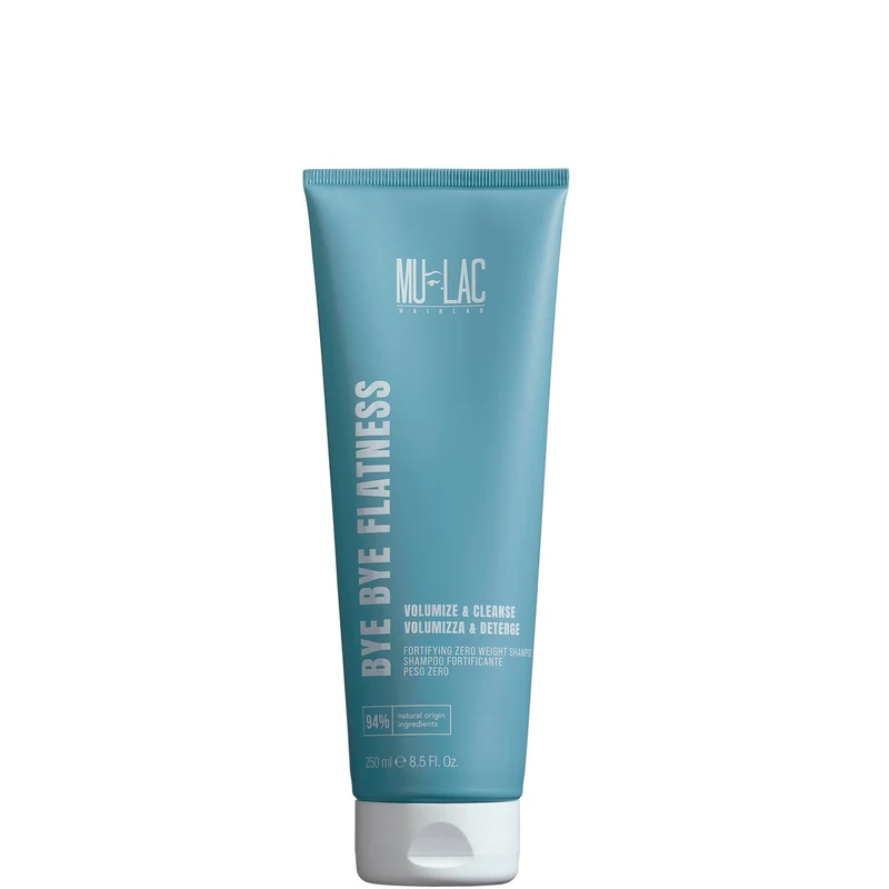 Mulac BYE BYE FLATNESS Shampoo Fortificante Peso Zero