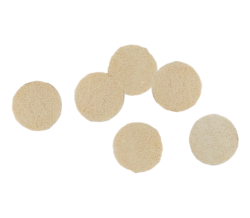 Dischetti in luffa naturale