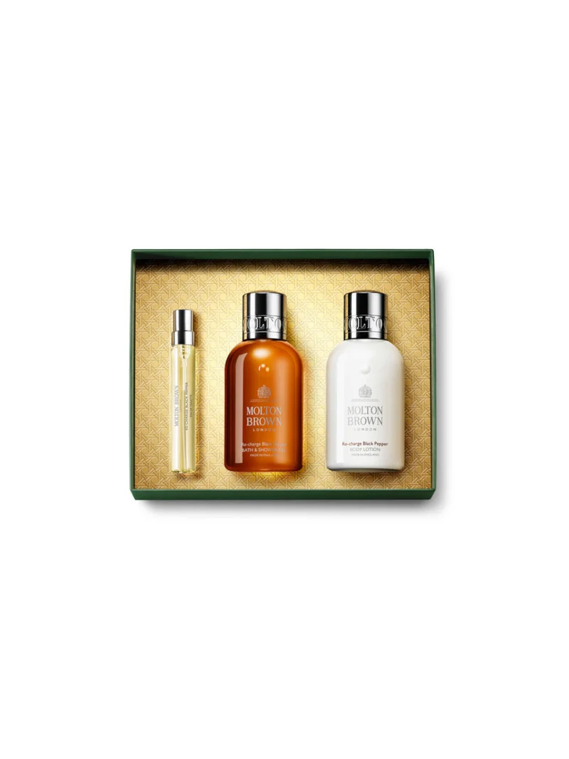 re charge black pepper fragrance collection