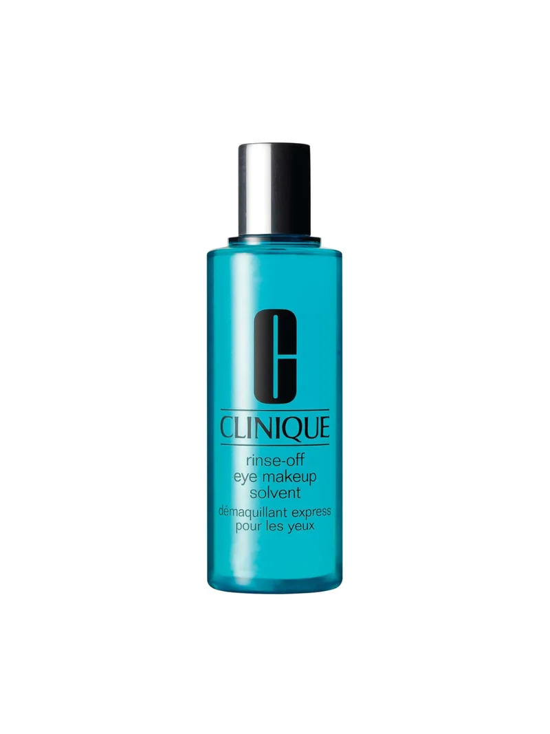 Rinse-Off eye makeup solvent