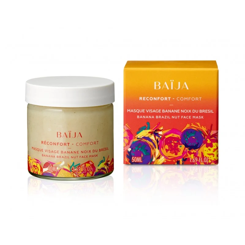 BAIJA Maschera viso banana e noce brasiliana