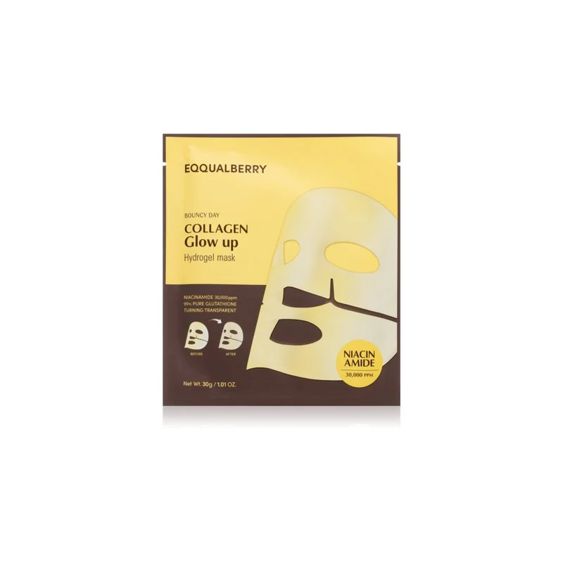 Eqqualberry Collagene Glow Up Hydrogel 30g — Maschera viso