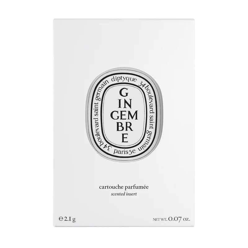 Gingembre Diptyque Recarga perfumada para difusor eléctrico y para el coche Cápsula