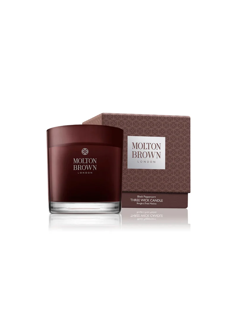 Re charge Black Pepper Candela profumata a 3 stoppini