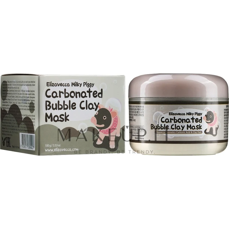Elizavecca Milky Piggy Carbonated Bubble Clay 100ml — Maschera viso