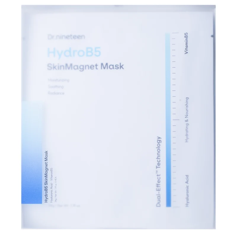 Dr.nineteen Hydro B5 Skin Magnet Maschera 4x34g — Maschera viso