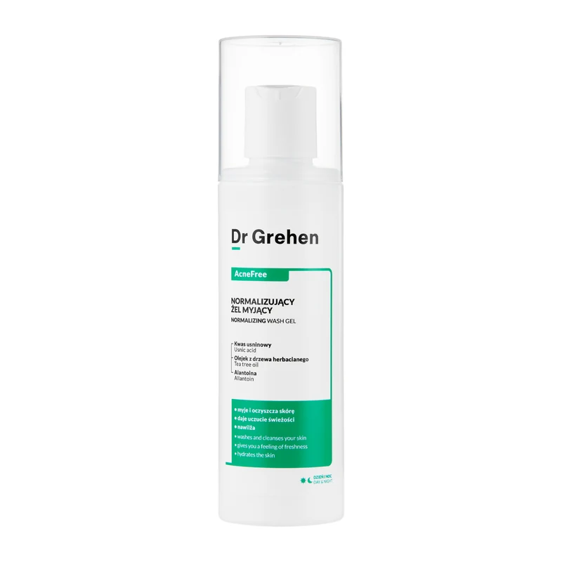 Dr. Grehen AcneFree Normalizing Gel Detergente 200 ml — Detergente viso