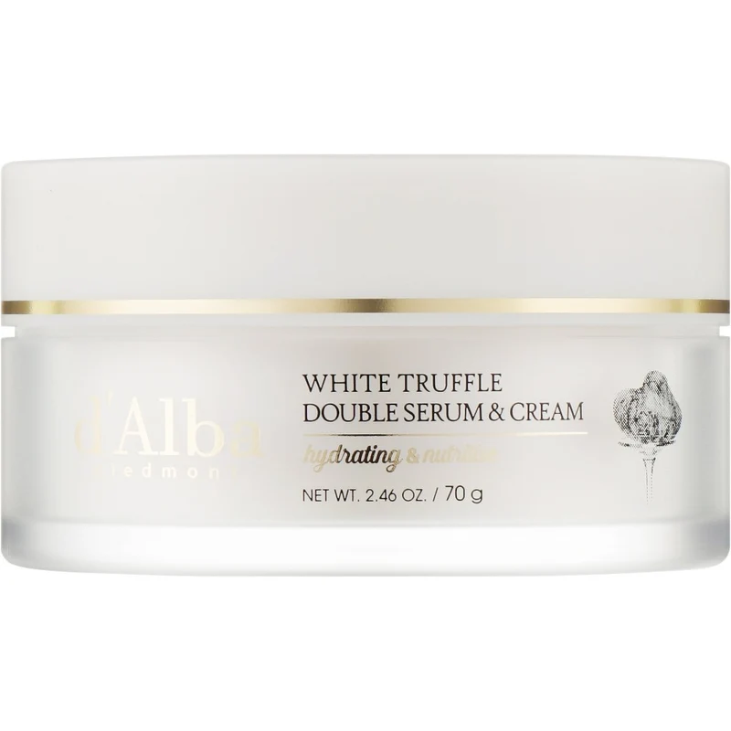 D'alba White Truffle Double Siero e Crema Anti-Rughe 70g — Siero-crema viso