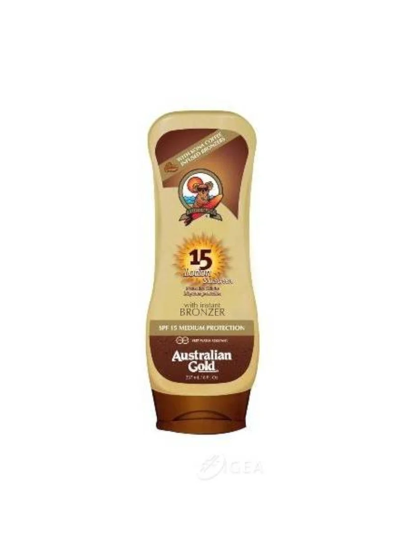 Lotion Sunscreen con Bronzer Spf 15