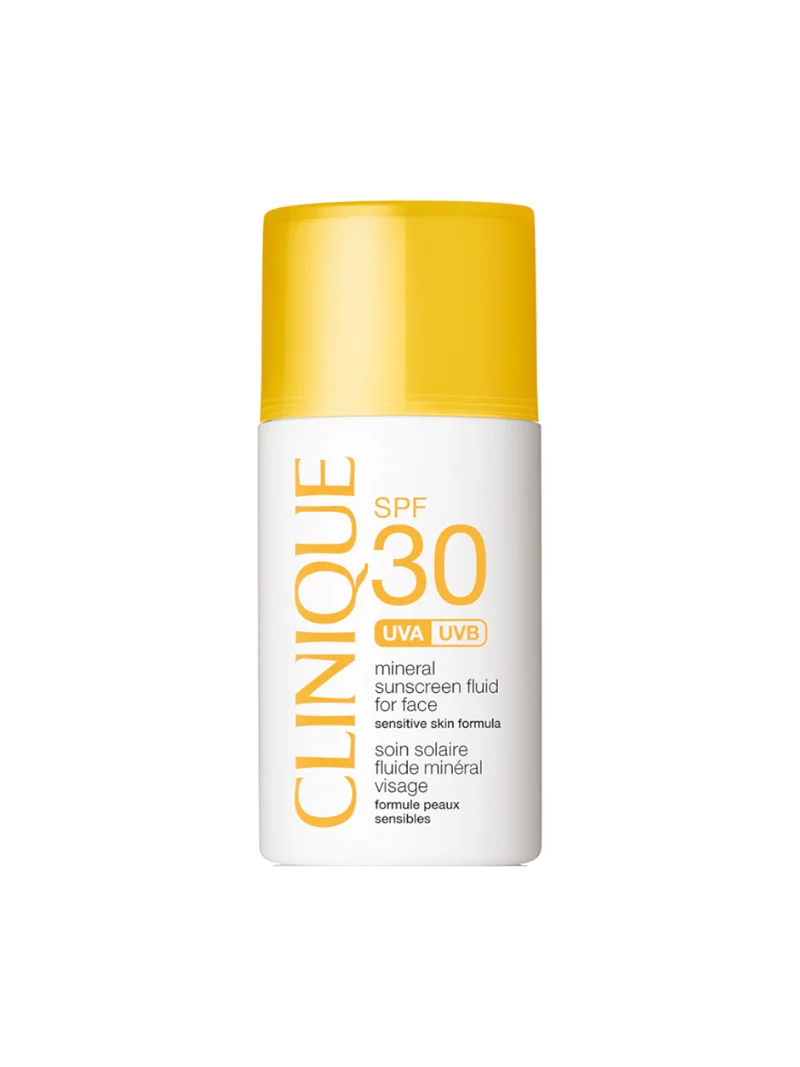 Mineral sunscreen fluid for face SPF30 - Fluido protettivo viso