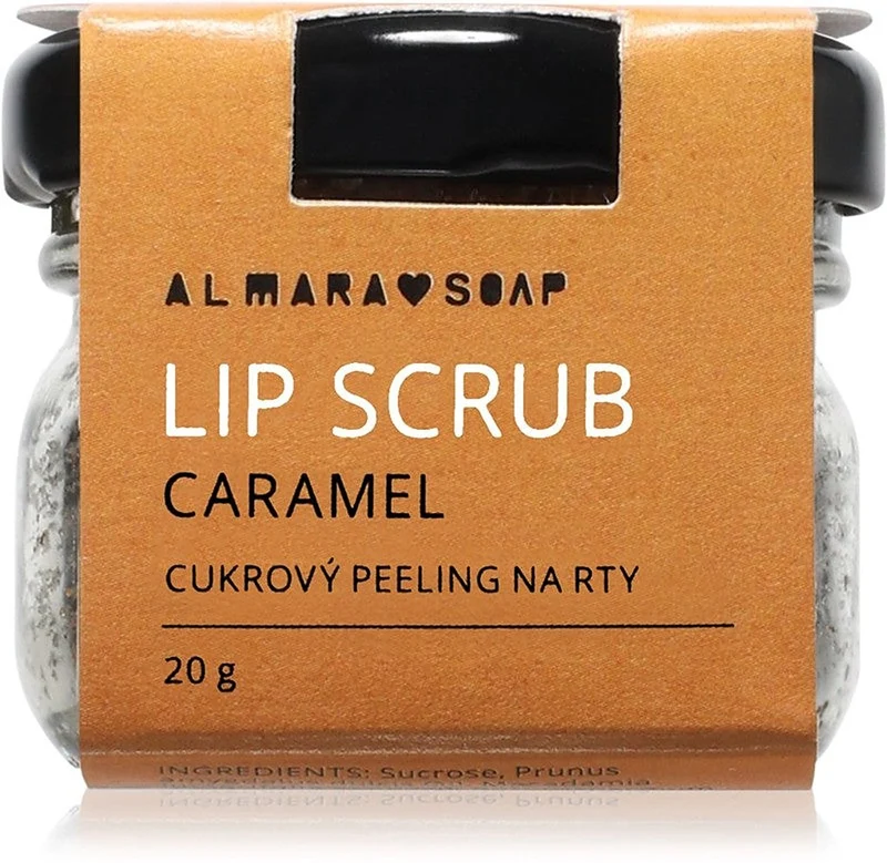 Almara Soap Scrub Allo Zucchero Per Le Labbra Caramel 20 g — Scrub Labbra