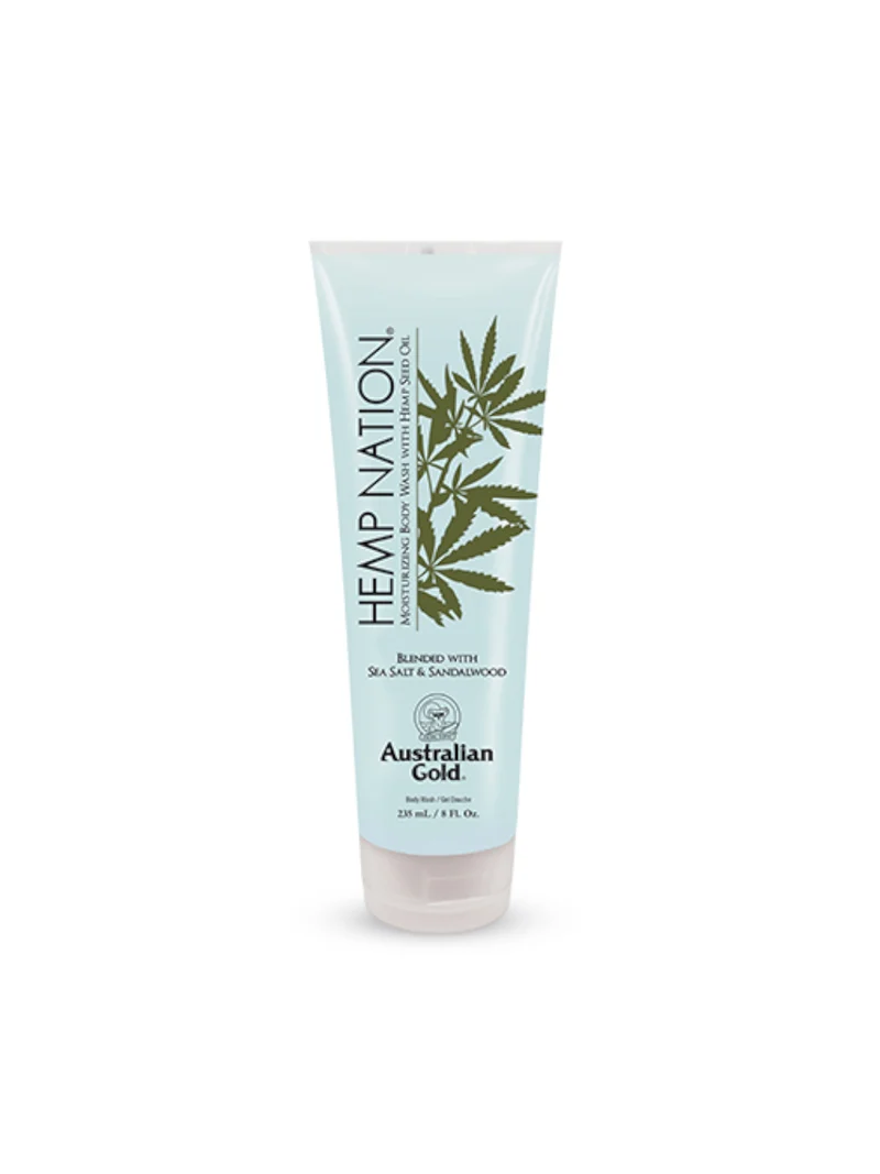 Hemp Nation Sea Salt & Sandalwood Body Wash