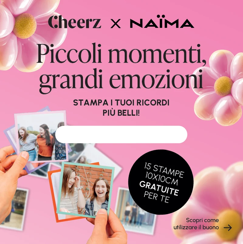 OMAGGIO - cartolina Cheerz