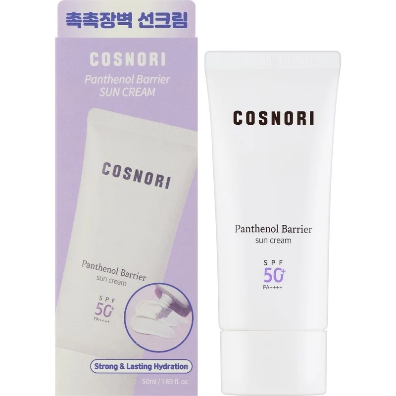 Cosnori Panthenol Barrier Crema Solare Lenitiva SPF50+ 50ml — Solare viso