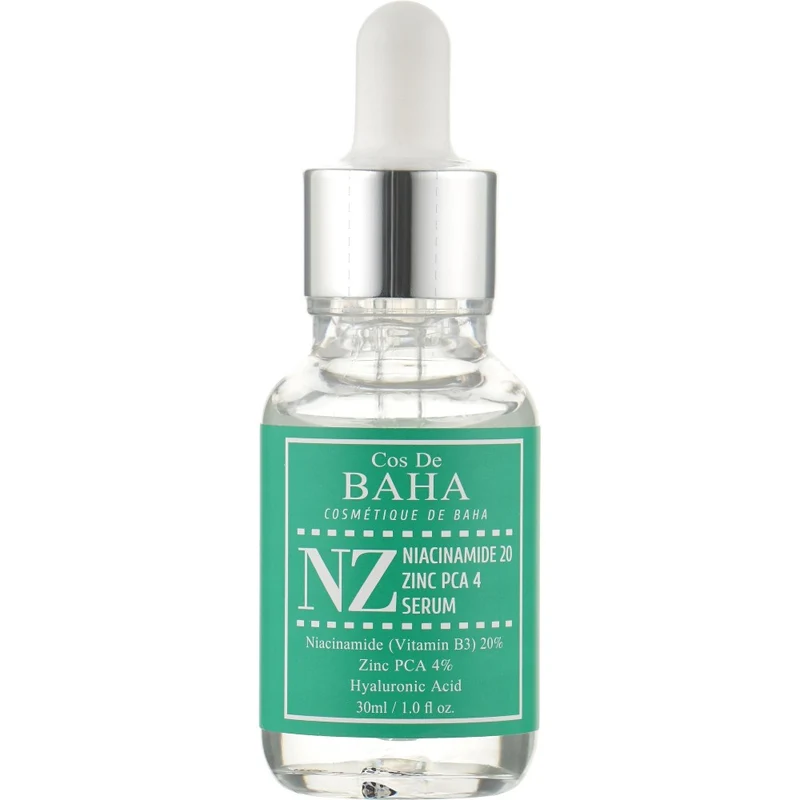 Cos de Baha NZ Siero Niacinamide 20% Zinco PCA 4% 30 ml — Siero viso