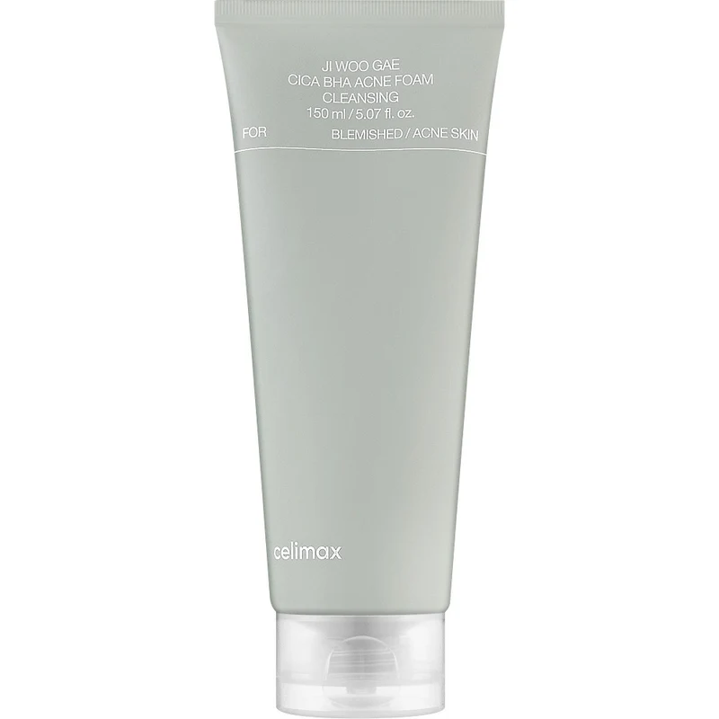 Celimax Ji.Woo.Gae Cica BHA Acne Schiuma Purificante 150ml — Schiuma detergente