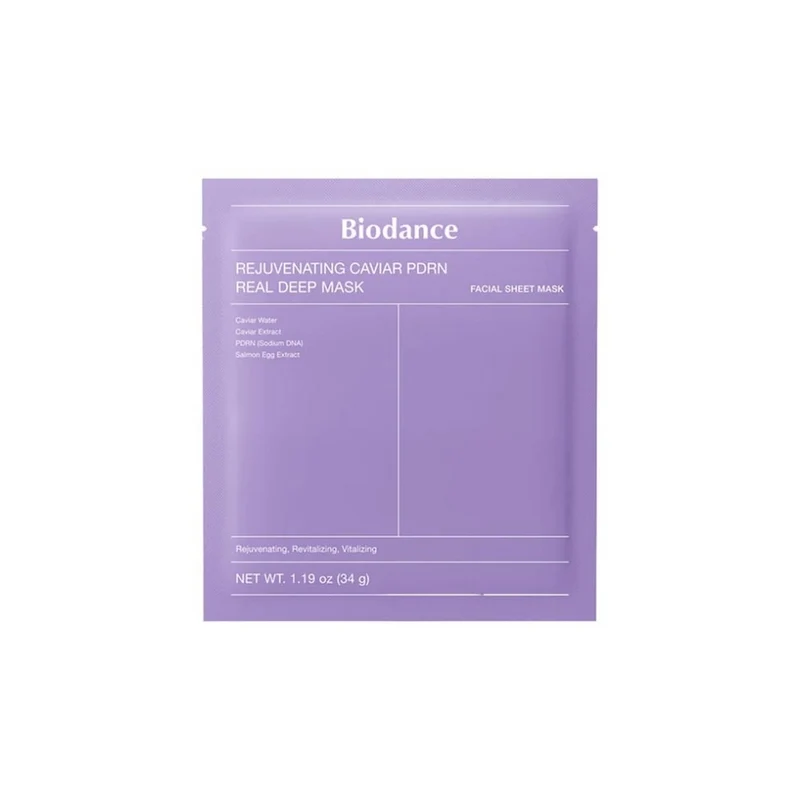 Biodance Rigenerante Caviar PDRN Real Deep Maschera Viso 34g — Maschera viso