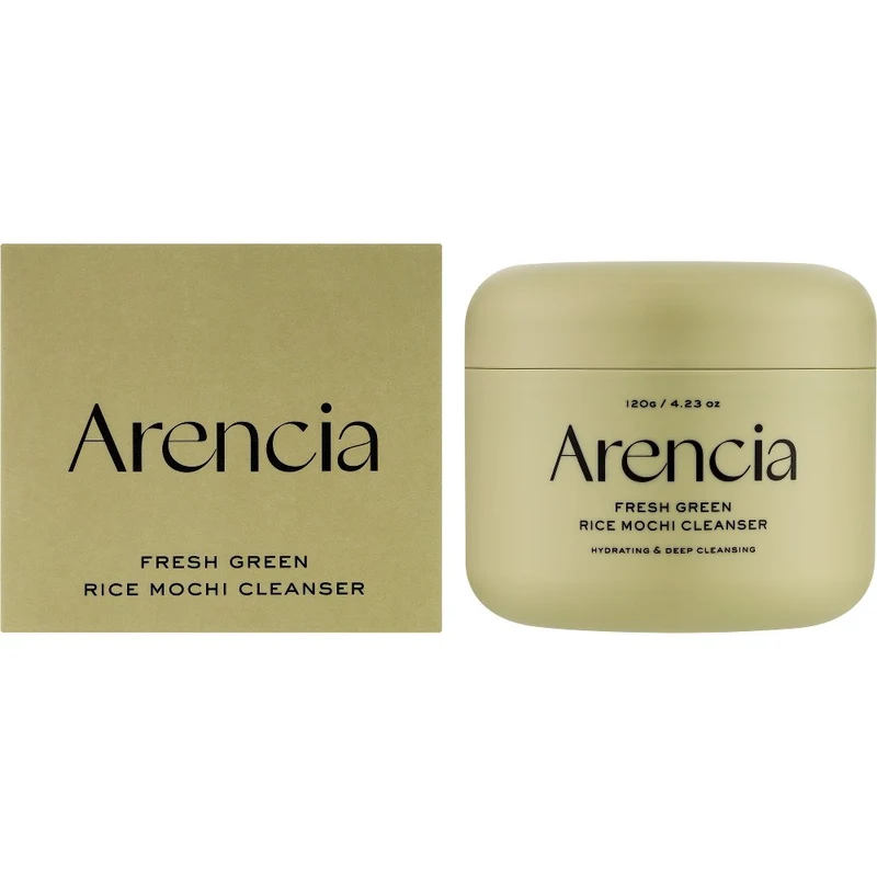Arencia Fresh Green Rice Mochi Detergente Viso Idratante 120g — Detergente viso