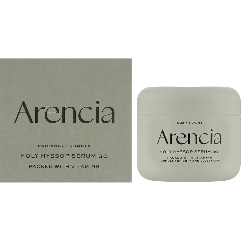 Arencia Holy Hyssop Siero 30 Siero Viso Idratante Intensivo 50 g — Siero Viso