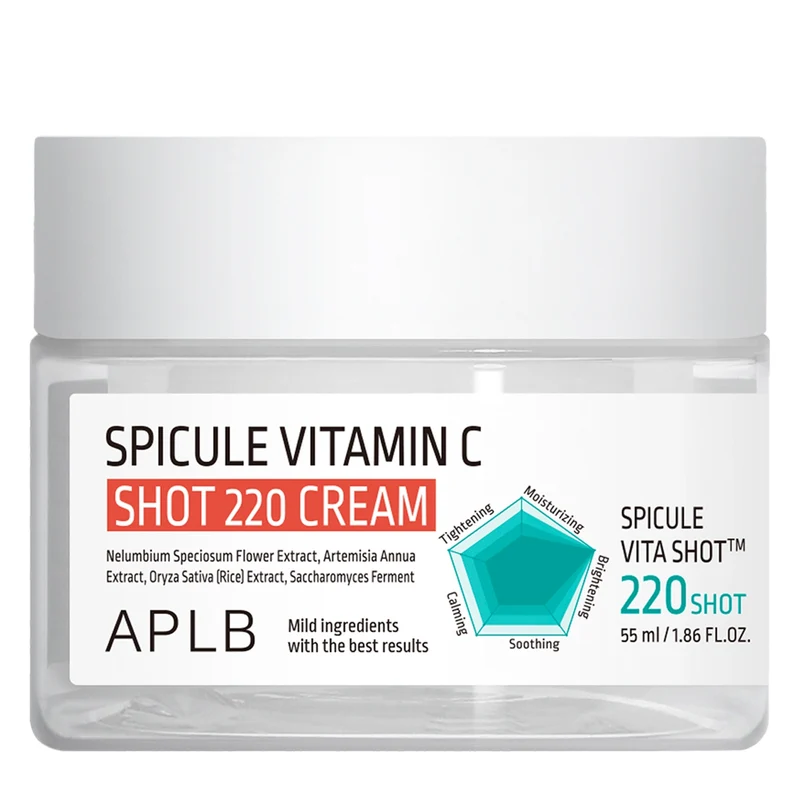 Aplb Spicule Vitamina C Shot 220 Crema Microaghi 55ml — Crema viso