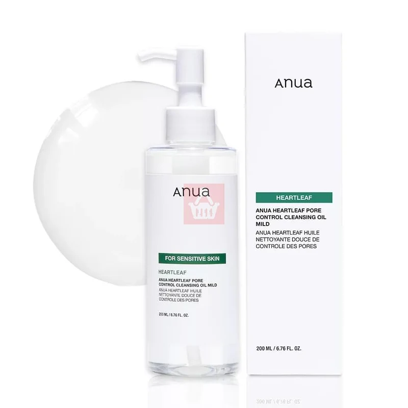 Anua Heartleaf Pore Control Olio Detergente Delicato 200ml — Olio detergente