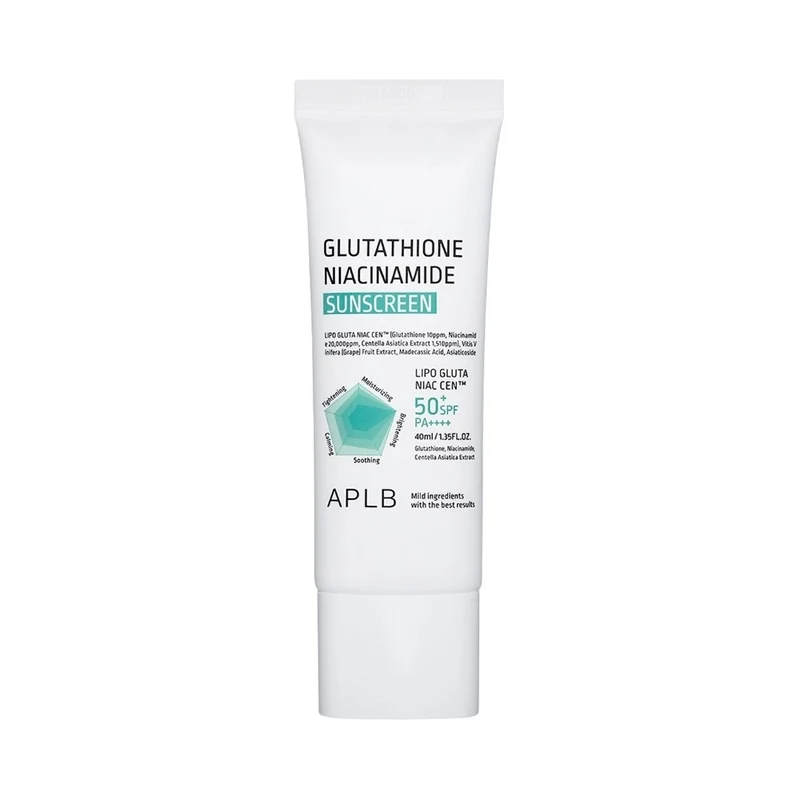 Aplb Glutatione Niacinamide SPF50+ 40ml — Solare viso