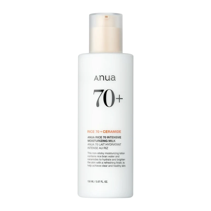 Anua Rice 70 Intensivo Idratante Milk Lozione Viso 150 ml — Latte viso