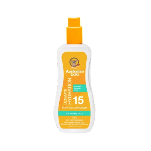 SPRAY GEL ULTIMATE HIDRATATION SPF 15 - Solari corpo - Australian Gold