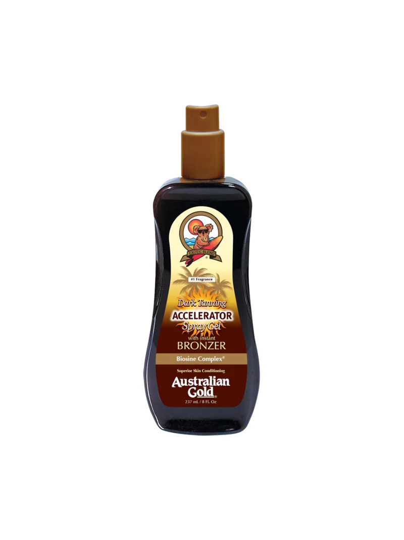 Dark Tannig Accelerator Spray Gel con Bronzer
