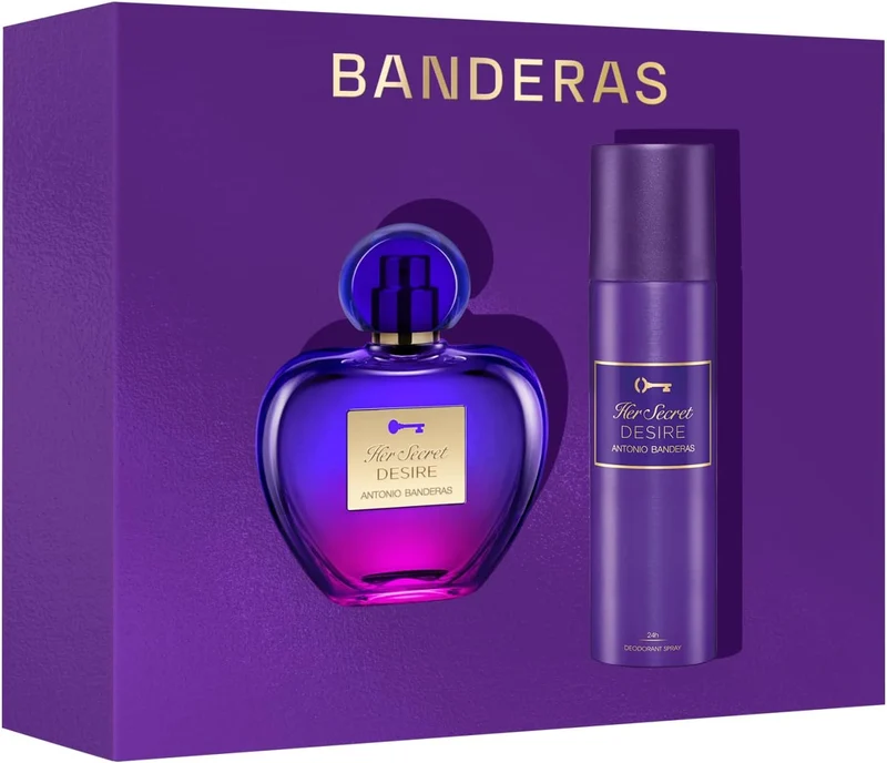 Antonio Banderas Her Secret Desire Set Donna 80ml — Kit profumo
