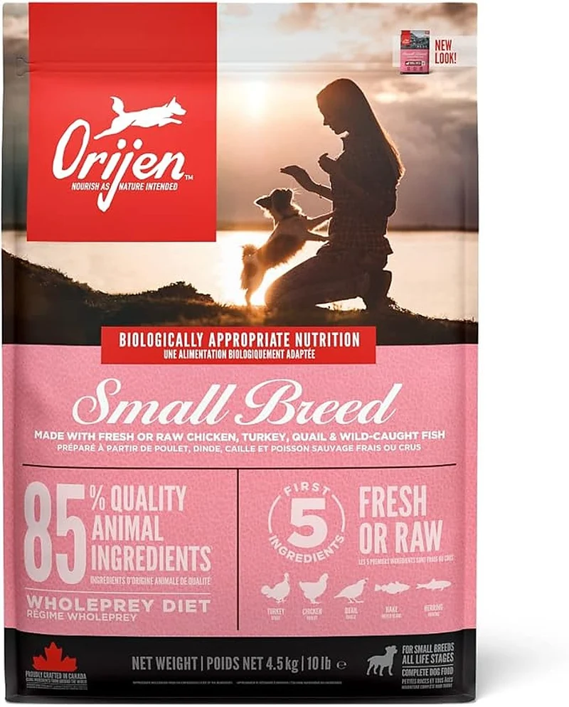 Orijen Crocchette Small Breed Tacchino Pollo Aringhe 4,5 kg — Alimento per cani