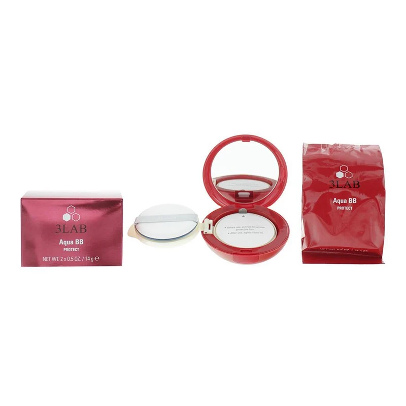 3LAB Aqua BB Protect Duo 03 Scuro 14 g 2 pezzi — Crema Compatta BB