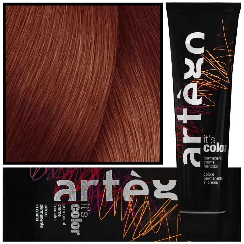 Artego It's Color Tintura Crema 150 ml 7.46 - 7KR Biondo Rame Rosso — Tinta per capelli