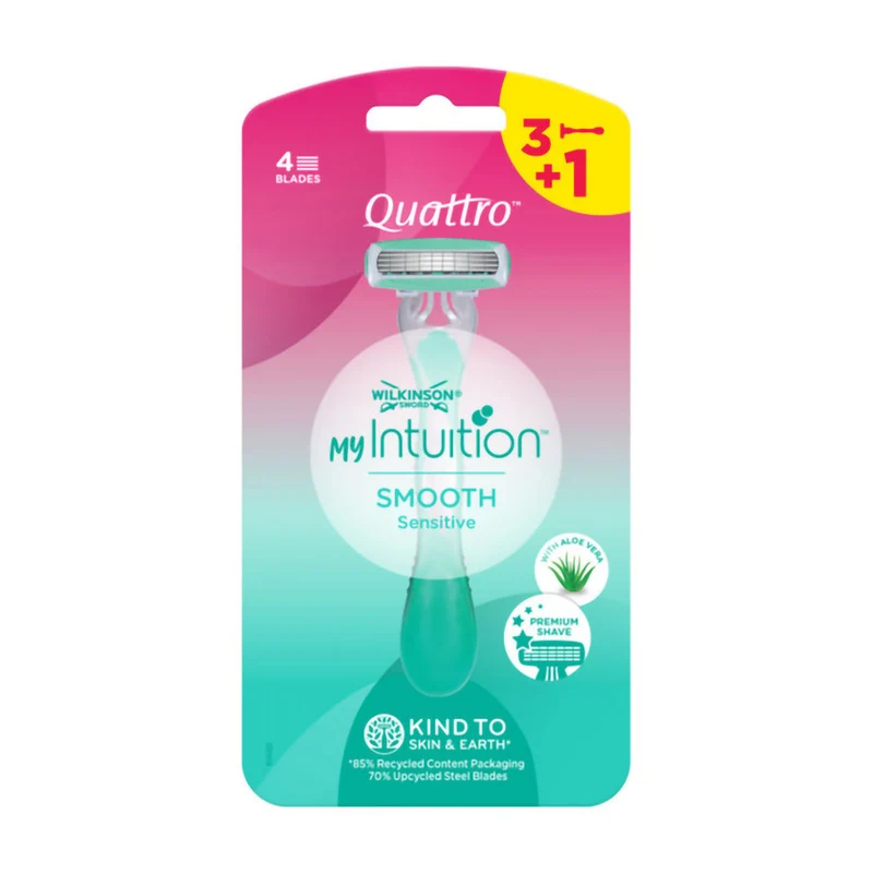 Wilkinson Rasoio Usa E Getta Smooth Sensitive 4 Pz 1 unità — Rasoio