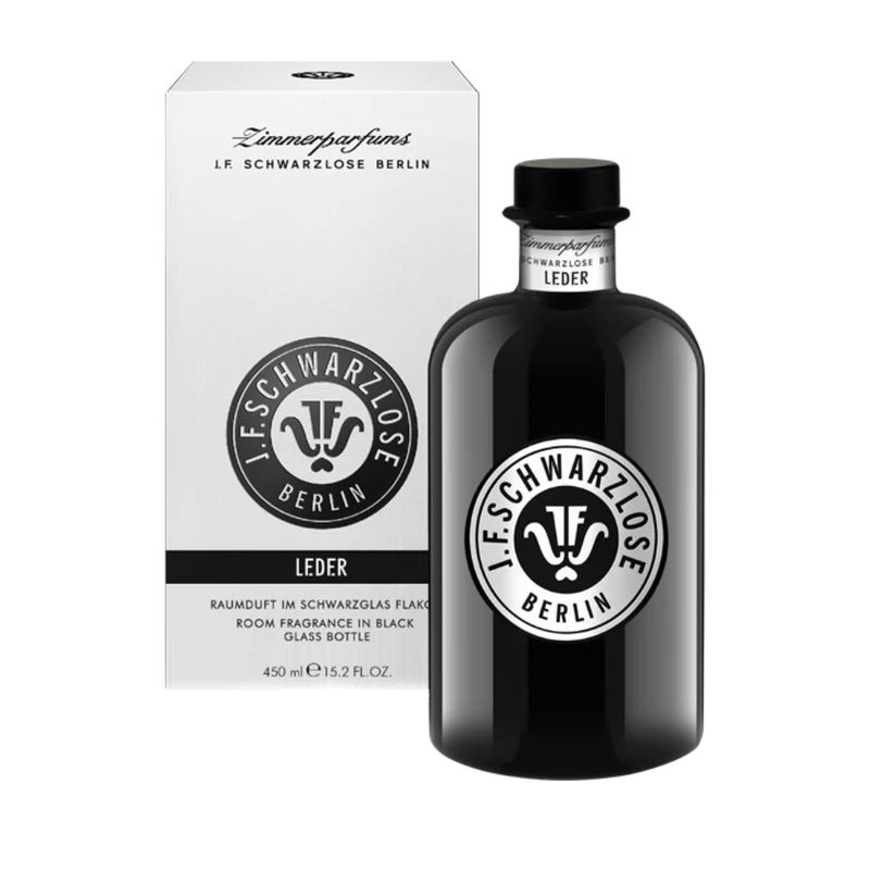 Leder Diffuser Schwarze Stäbe